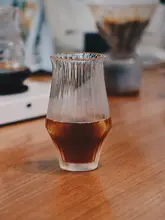 香りを楽しむ手淹れコーヒーカップ【小型・ガラス製・高級感あるデザイン】