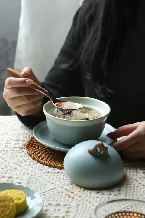 スープポット 一人用 陶器 ヴィンテージ スタイル