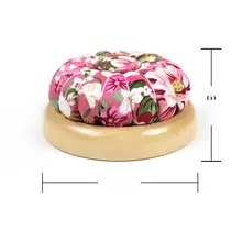 刺繍用針刺し道具【南瓜型・木製・DIY用】