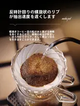 ハンドドリップコーヒーサーバー【ガラス製・フィルター付き・フルセット】（セットアップ対応）