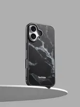 Sanlinba 金銀サフィアノレザー製マグネット式スマホケース【iPhone対応・高級感・軽量・耐衝撃】