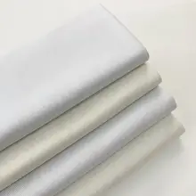 高品質コットン製ホワイトストレッチデニム生地【厚手・単色・卒業デザイン用】