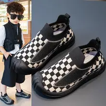 男の子用 軽量メッシュスニーカー【通気性・ソフトソール・脱ぎ履き簡単】