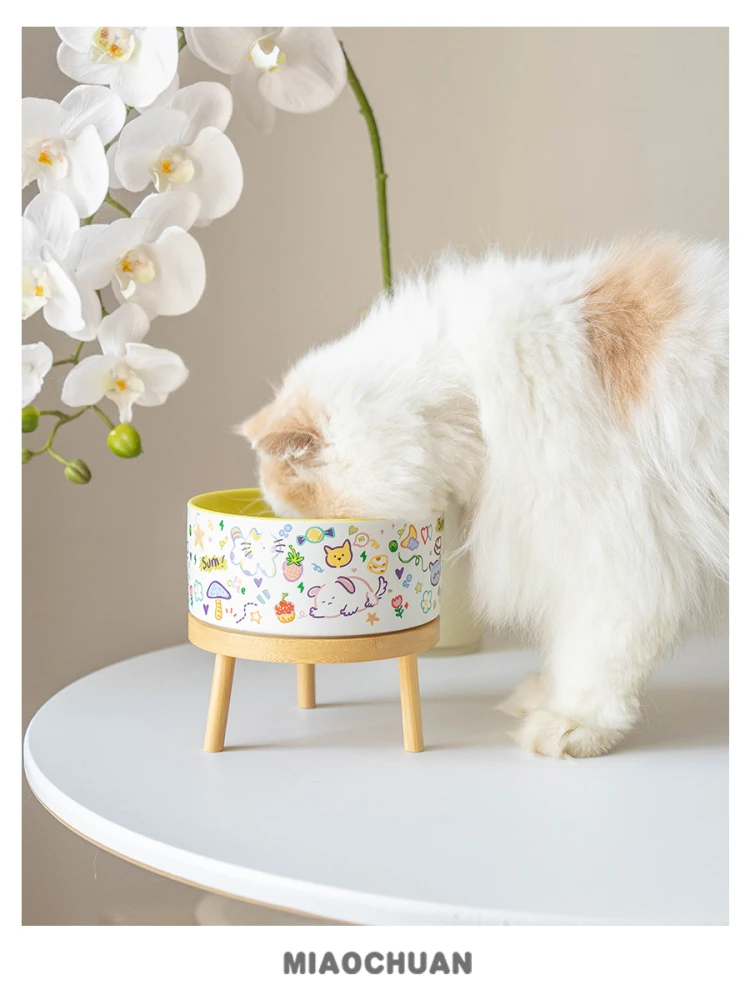 猫飼いが買ってよかったもの・悪かったもの正直に言う｜高さ調整可能な木製フードボウルスタンドの徹底解説