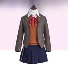 コスプレ用西洋式制服【心跳文学部・纱世里・夏树・莫妮卡優里】