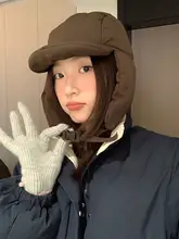 おしゃれなウィンターハット【防風・耳あて付き・極上の柔らかさ】