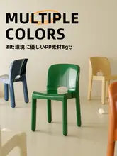 中古のデザインチェア【プラスチック製・シンプルな背もたれ・カフェ用】