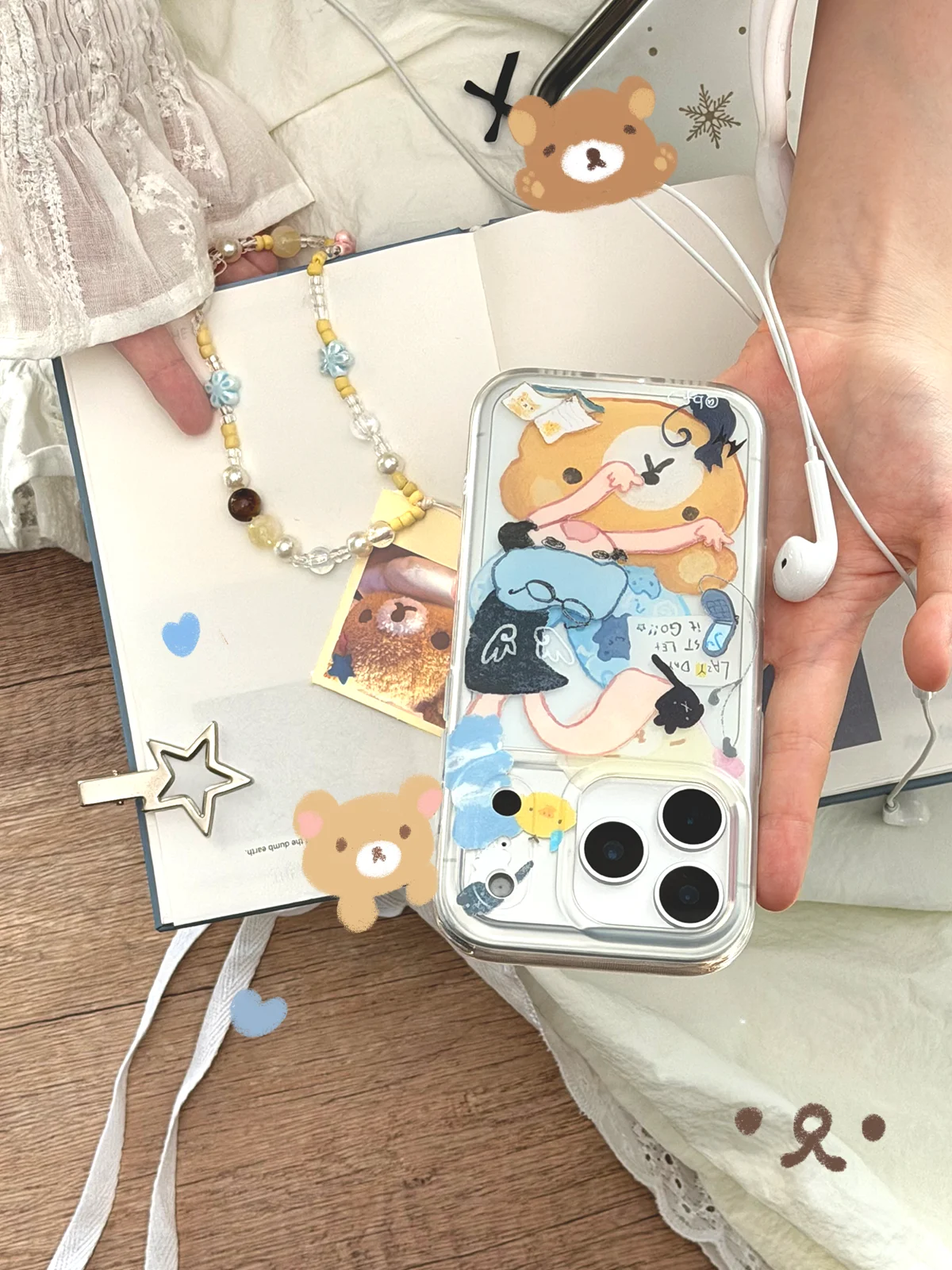 浮かぶ女の子デザインのスマホケース：ポップイラストかわいいの実用性とデザイン技術解析