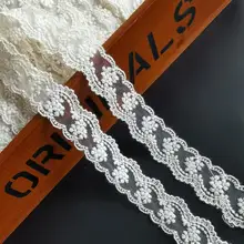 幅広の水溶性レース刺繍トーションレース【ロリータファッション用】