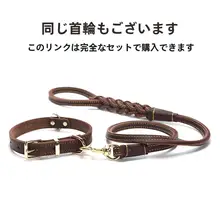 ペット用リード【調節可能・中大型犬用・耐久性抜群】