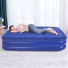 快適な寝心地を提供！厚手折りたたみ式エアマットレス【携帯用・自宅用・寝室用】