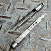 チタン合金製 ピンセット【EDC用・手作りDIY・尖った先端・滑り止め加工・錆びにくい・調整可能】