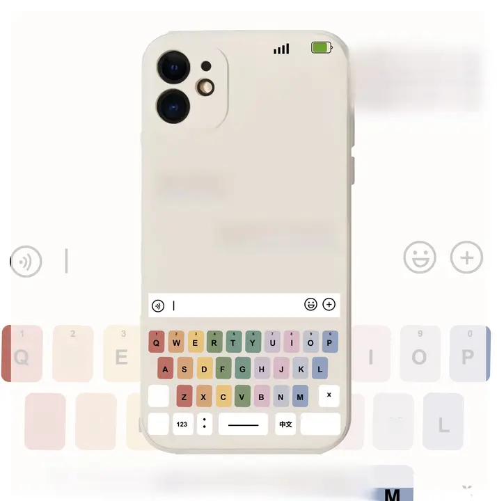 液体シリコン全包スマホケース【iPhone・Huawei・Xiaomi・OPPO・Vivo対応】（セットアップ対応）