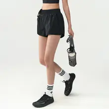 女性用スポーツショートパンツ【プラティス・トレーニング・ランニング・ヨガ用】