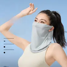 Keep 通気性のある日焼け防止フェイスマスク【全顔対応・冷感・UVカット】