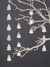 立体クリスマスツリー吊り下げ装飾【ウィンドウディスプレイ・壁面飾り】