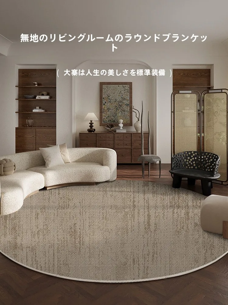 カーペット 丸型 リビングルーム 寝室 ベッドサイド ソファ 高級感 メンテナンスフリー：オーダーカーペットの実用性と設置ガイド