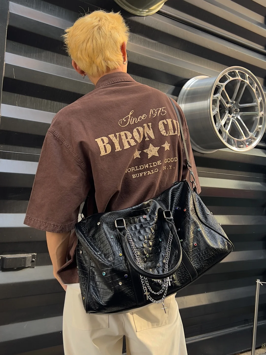 2way ショルダーバッグ：レトロな鳄鱼紋横款ショルダーバッグの実用性と使い分け
