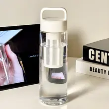 高いデザイン性が魅力！トライタン製女性向け軽量プラスチック水筒【カフェや冷茶用・大容量・持ち運びに便利】
