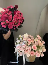 花かご 抱っこバケツ テディベア DIY素材 フラワーアレンジメント
