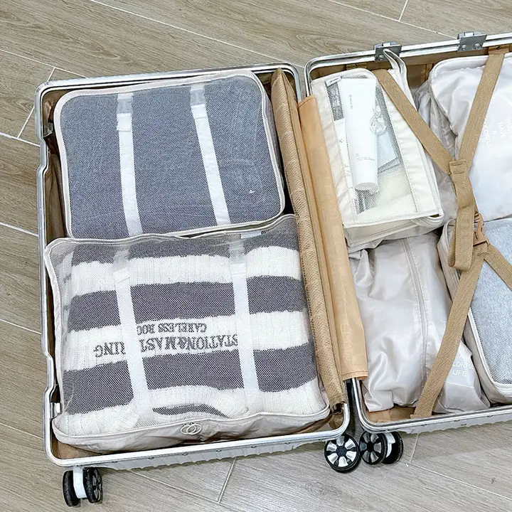 大容量トラベルバッグ【旅行用・収納ポーチ・洗面用具整理】