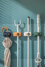 穴あけ不要のおしゃれなドラッグフック【壁掛け・バスルーム用・掃除道具収納】
