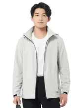 悍途 メンズ秋冬用防風撥水ソフトシェルジャケット【厚手・フード付き・アウトドア用】