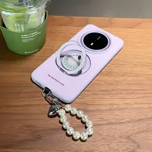 液体シリコン製スマートフォンケース【ハンドストラップ付き・防摔・全包タイプ・可愛いデザイン】