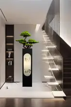 リアルなグリーンプランツのインテリア飾り【玄関やリビングに最適・モダンデザイン・松の木】