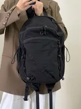 男女兼用 通勤用ナイロン製防水バックパック【大容量・学生旅行用・軽量デザイン】