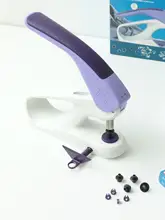多機能穴あけ不要打孔器【衣服用・スナップボタン取付・ボタン押し機能】