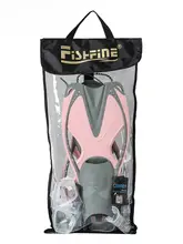 FISHFINE シュノーケリング 三宝装備 メッシュバッグ