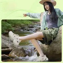 厚底通気性サンダル【防滑・夏用・お洒落デザイン】