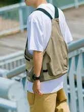 多ポケットベスト【アウトドア・春夏用・レトロデザイン】（セットアップ対応）