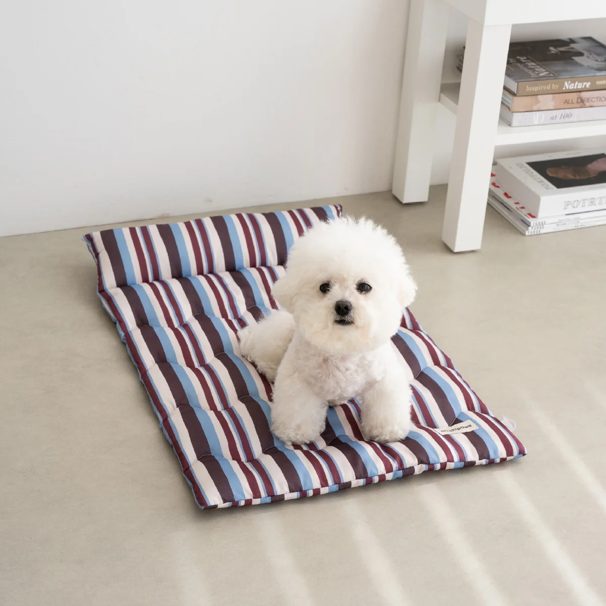 ペット用両面枕とマット：中型から大型犬用の肌に優しいクッション