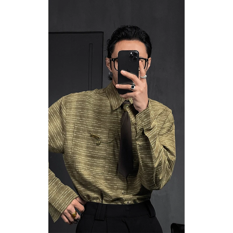 おしゃれ シャツ メンズ ブランド 30代にこそおすすめ？ストライプ柄の長袖シャツが通勤と日常を救う理由