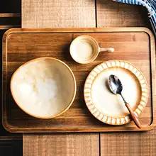 デザイン性に優れた一人用食器セット【ヨーグルトボウル・朝食用・儀式感のあるスタイル】