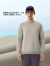 LINING 春用 メンズトレーニングウェア【長袖・クルーネック・スポーツ用】
