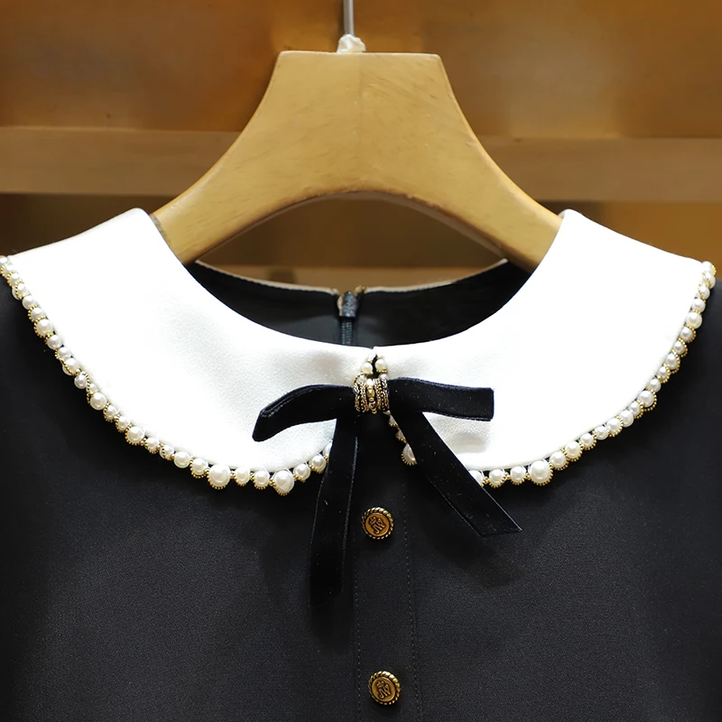 140cmと160cmの女の子に合う服って、どう選ぶ？レトロ風パールリボンドレスが解決するリアルな悩み