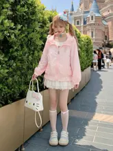 可愛らしいデザインのUPF防晒服【レース・軽量・通気性】