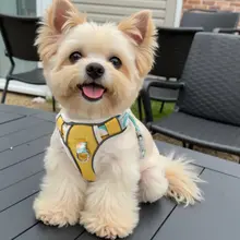 可調節式 小型犬用リード【高いデザイン性・ハーネス付き】