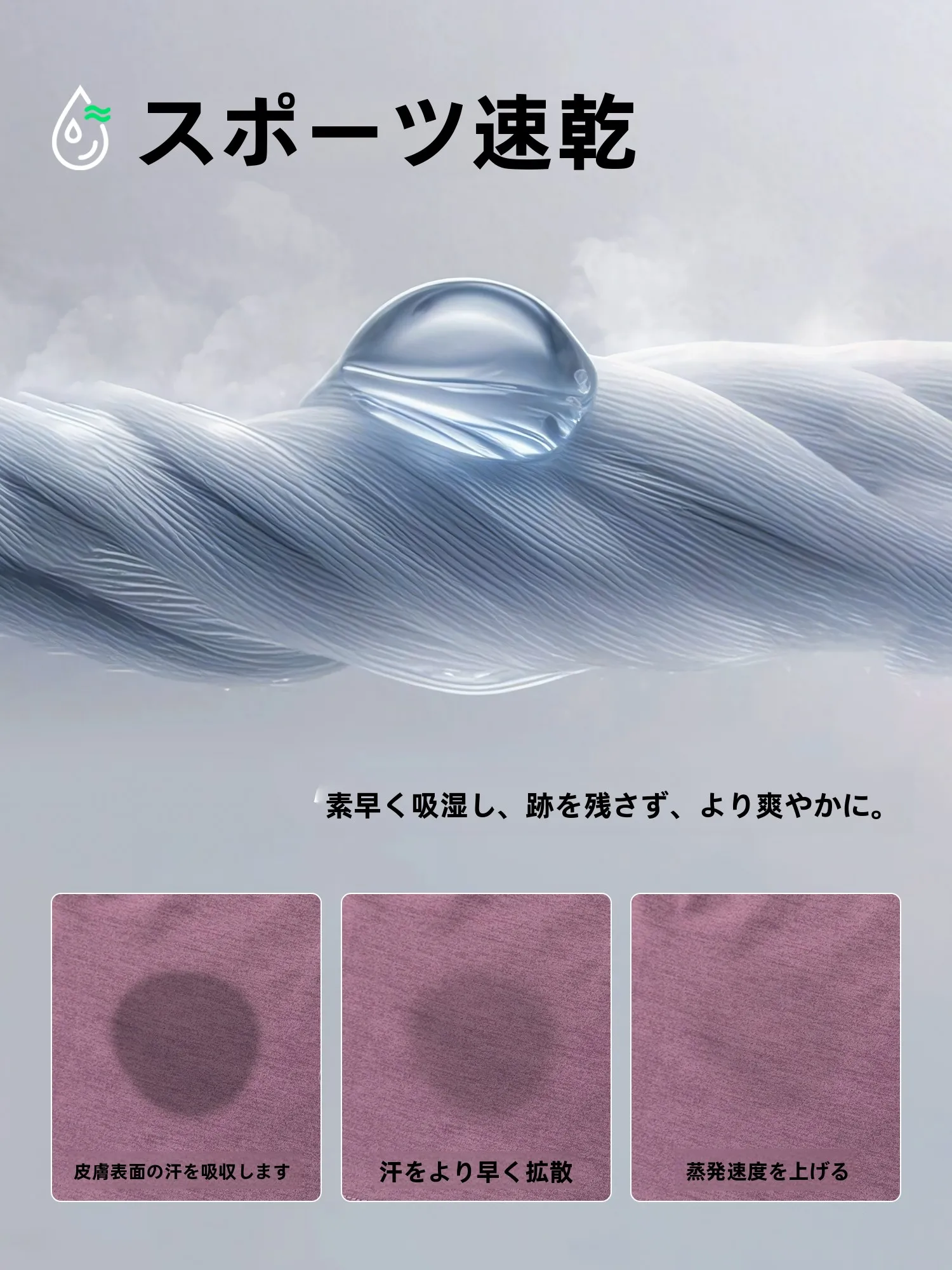 上半身汗かきの選定基準：Warrior/回力極上の柔らかさ夏用吸湿速乾半袖Tシャツ