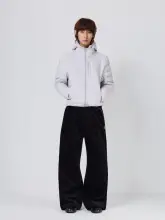 コーデュロイ製ロングパンツ【微広Aライン・デニム風デザイン・通勤・カジュアル】（セットアップ対応）