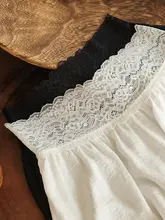 レースフリル安全パンツ【薄手・ハイウエスト・透気性・可愛いデザイン】（セットアップ対応）