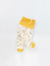 赤ちゃん用 春秋用 高腰腹巻きパンツ【純綿 ・あったか・大きなお尻用】