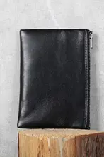 Shenshan Jiuchu オリジナルデザイン シープスキン 小銭入れ