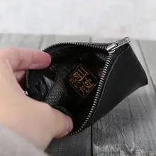 Shenshan Jiuchu オリジナルデザイン シープスキン 小銭入れ