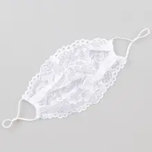 夏用レース口覆い【洗える・薄手・通気性・防塵】