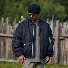 ルーズビンテージ ボンバー ジャケット MA1 フライトジャケット 3M シンサレート 中綿