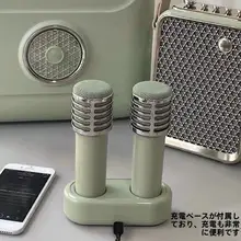LOFREE 家庭用 KTV一体型音響スピーカー【マイク付き・新年の贈り物に最適】